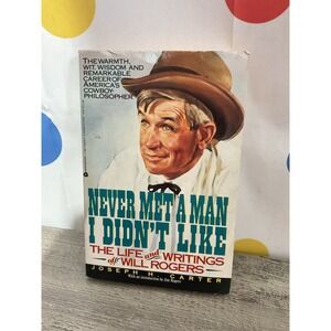 1991 Autographed Book “I Never Met A Man I Didn’t Like”